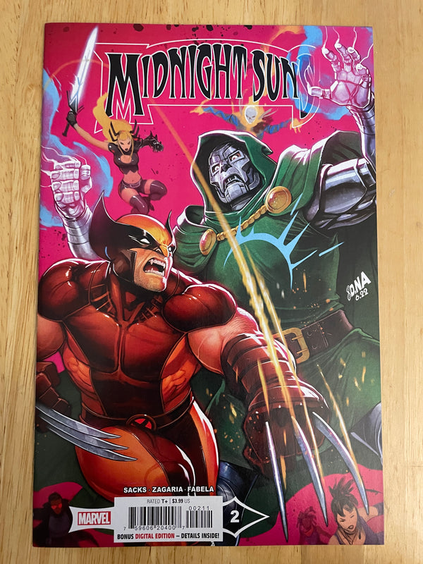 MIDNIGHT SUNS # 2 * WOLVERINE *BLADE * SPIRIT RIDER * MARVEL COMICS