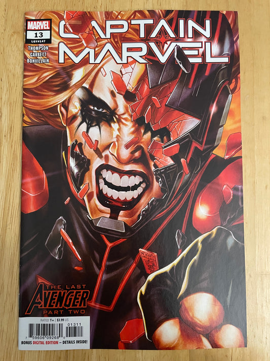 CAPTAIN MARVEL 13 Brooks Main Cover A 1st Print Marvel 2019