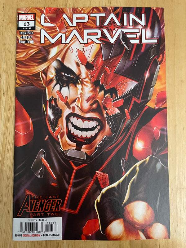 CAPTAIN MARVEL 13 Brooks Main Cover A 1st Print Marvel 2019