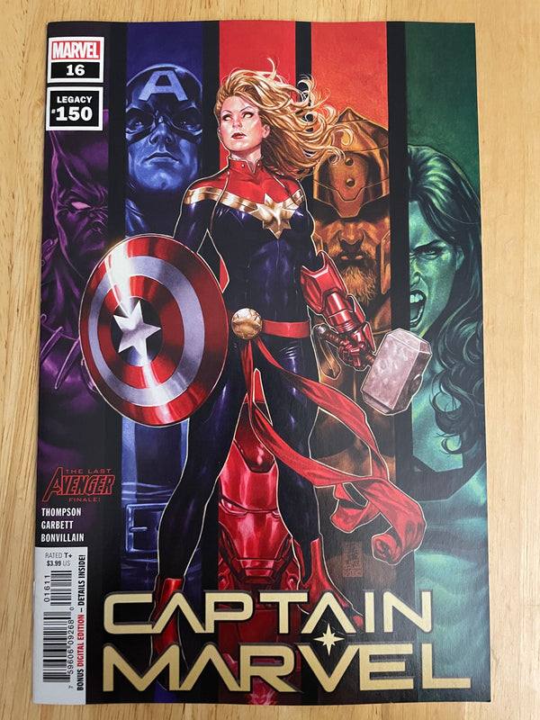 Captain Marvel #16 (LGY #150) October 2019 Carol Danvers