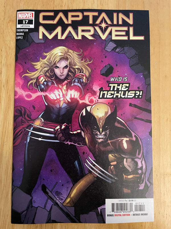 Captain Marvel #17 - 2019 series Marvel comics