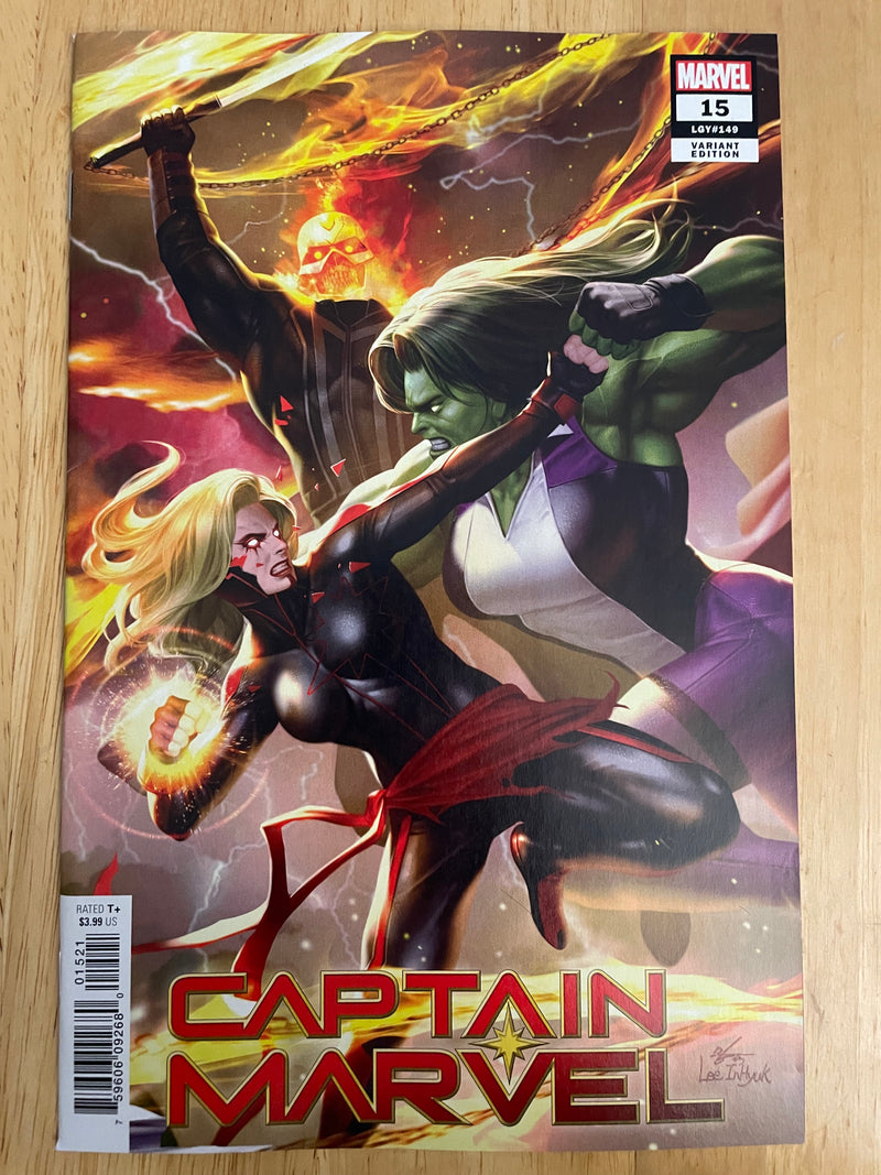 Captain Marvel #15 InHyuk Lee Connecting Variant Marvel 2019