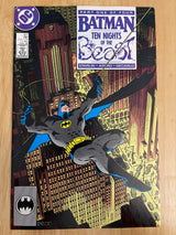 Batman #417 (1988) DC Comics Ten Nights of the Beast 1st Print Comic Book