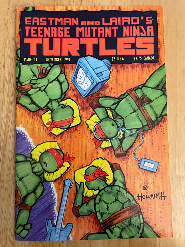 Teenage Mutant Ninja Turtles #41 1st Print Mirage Studios 1991