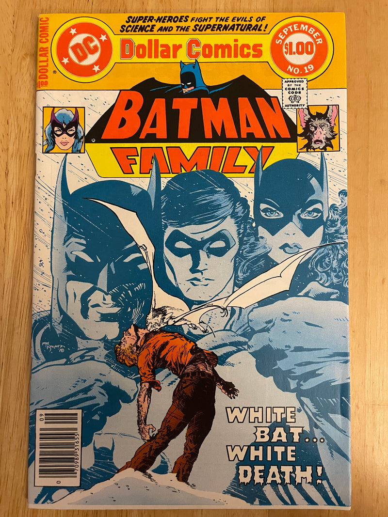 Batman Family #19 Man-Bat, Huntress Stories Michael Golden Art DC 1978