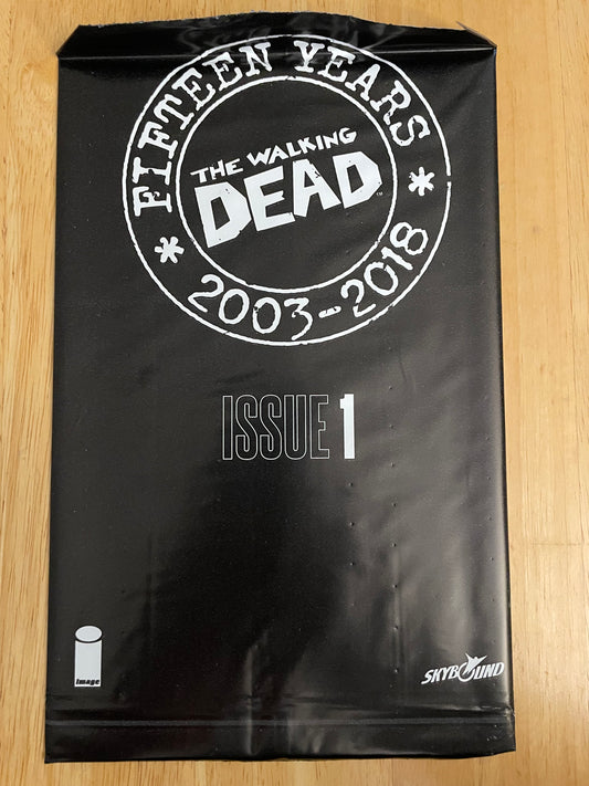 WALKING DEAD 15th ANNIVERSARY BLACK BLIND BAGGED #1 2018 VARIANT SEALED