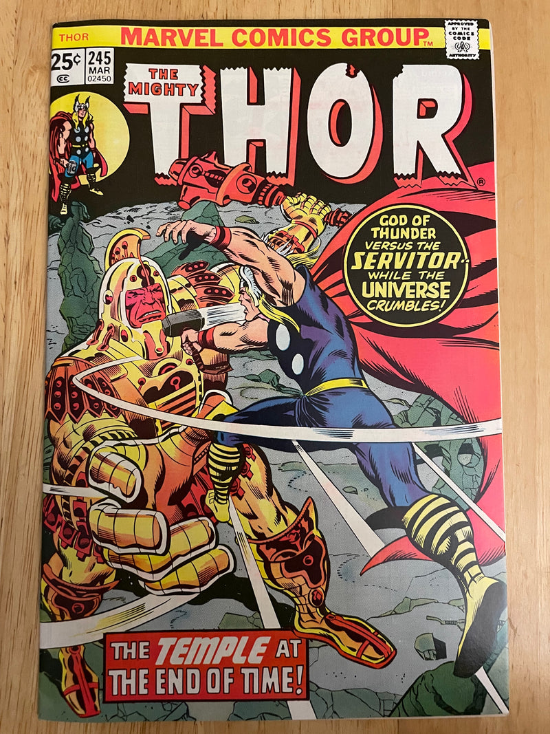 The Mighty Thor #245 Servitor 1st App Protectroids Vintage 1976