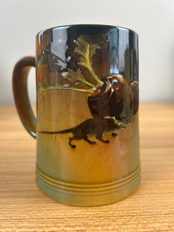 Rookwood Pottery 1892 Standard Glaze Mug 578 Mouse Beets McDonald