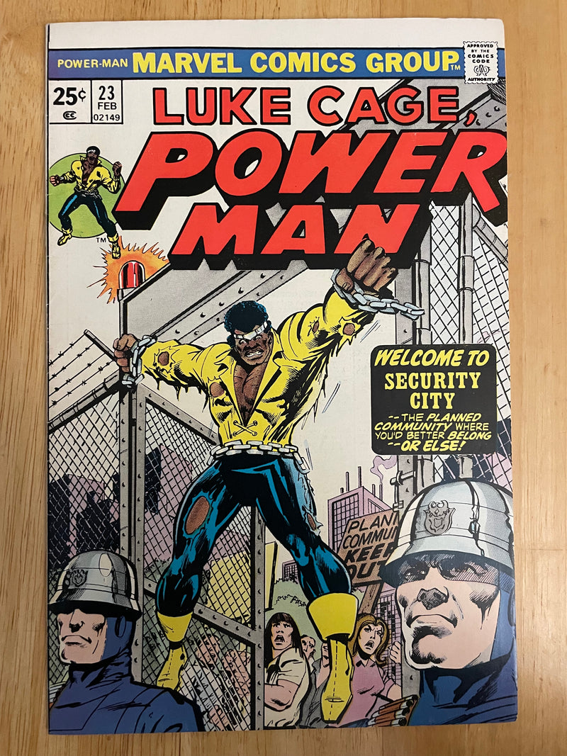 Luke Cage/POWER MAN #23 (Marvel 1974 Bronze Age)