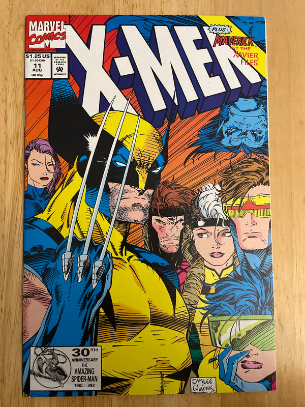 X-Men (1991) #11 Wolverine Longshot Dazzler! Jim Lee Cover Art! Marvel 1992