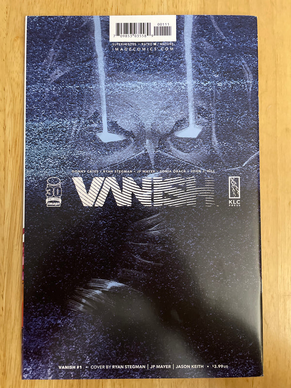 Vanish #1 Image Comics Ryan Stegman Cover - 2022