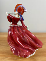 Vintage Royal Doulton Bone China Autumn Breezes Figurine HN1934 England Signed