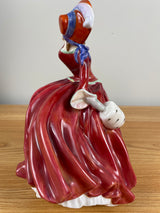 Vintage Royal Doulton Bone China Autumn Breezes Figurine HN1934 England Signed