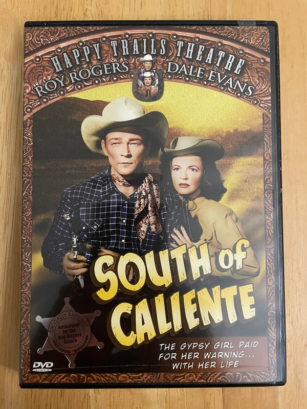 SOUTH OF CALIENTE - DVD - ROY ROGERS - DALE EVANS - PINKY LEE - 1951