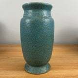 Roseville Carnelian II 1926 Blue Green Mottled Glaze Arts & Crafts Vase