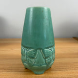 Rookwood 1940 Vintage Arts And Crafts Pottery Green Butterfly Ceramic Vase 2072