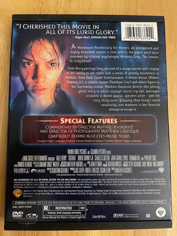 Gothika (DVD, 2004, Full-Screen)