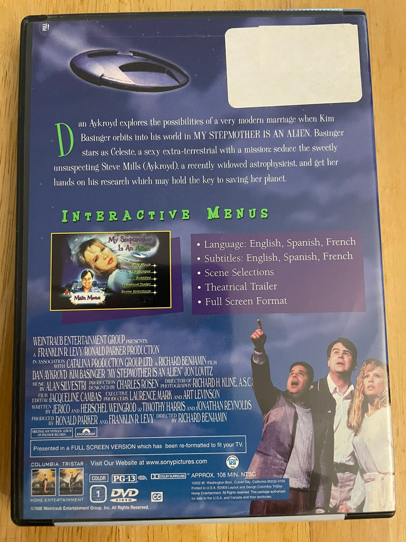 My Stepmother Is An Alien (DVD, 1998)