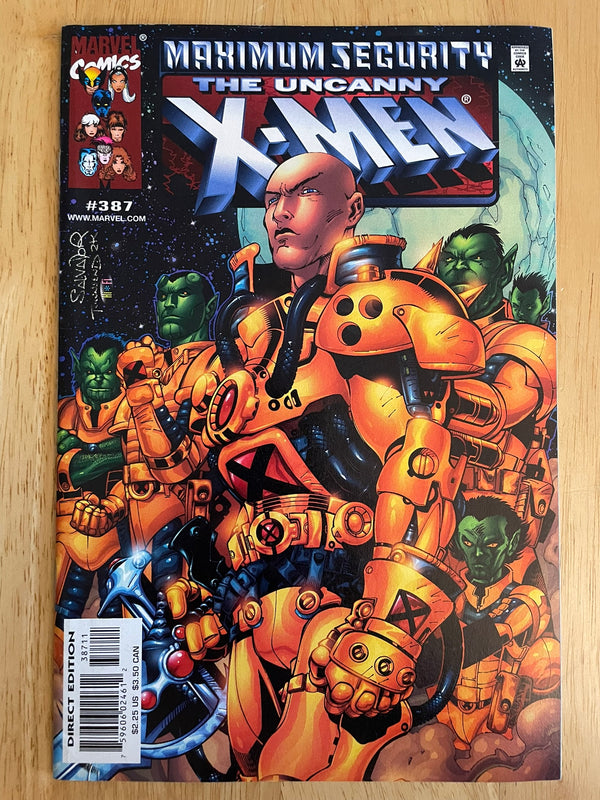 Uncanny X-Men #387 Marvel Comics 2000 High Grade