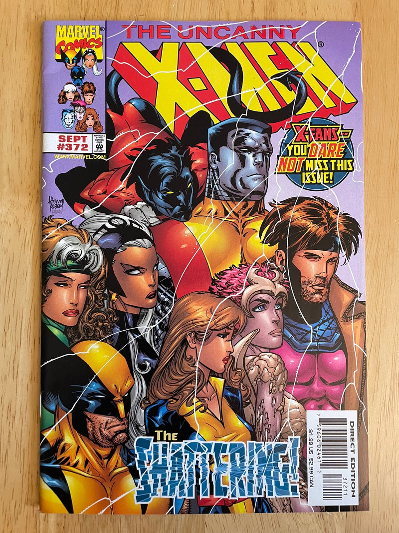 Uncanny X-Men #372 1999 Marvel Comics Comic Book