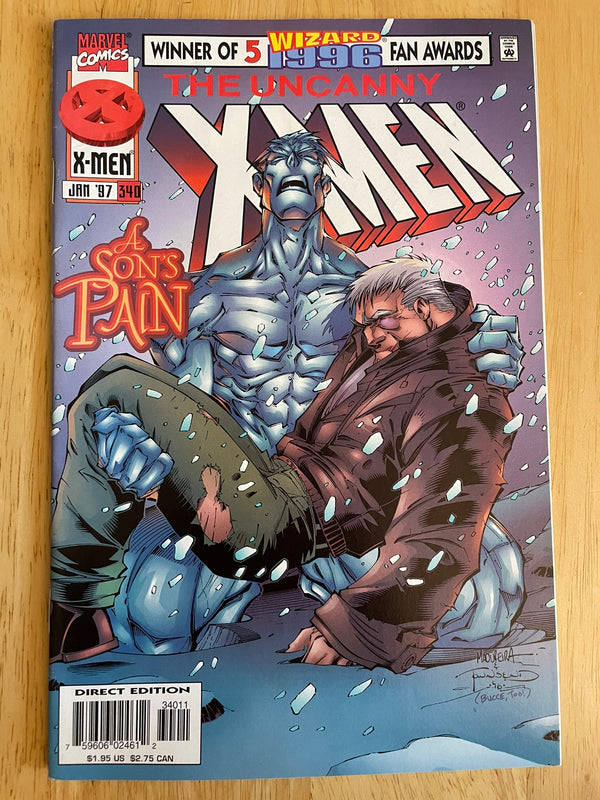 The Uncanny X-Men #340 1997 Marvel Comics Comic Book