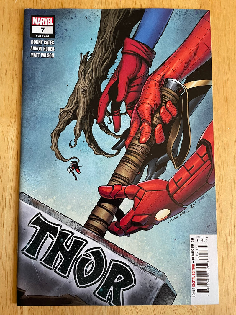 Thor #7 Main Cover A Donny Cates Marvel Comics 1st Print 2020