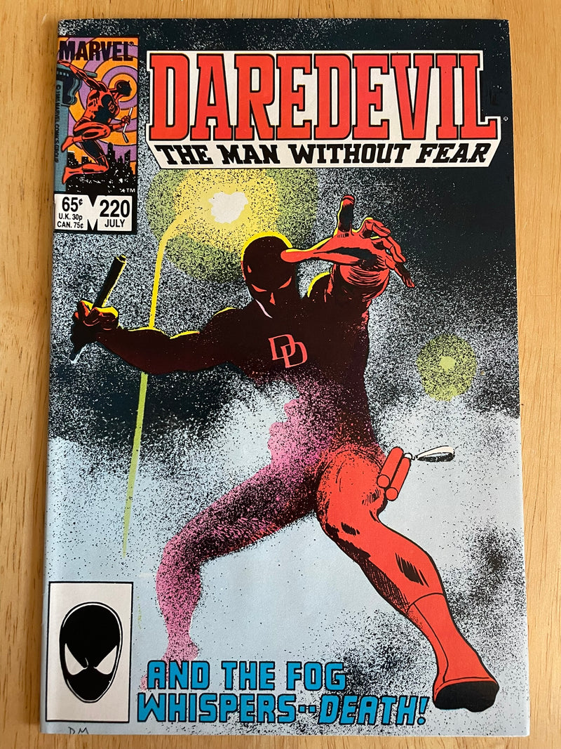 Daredevil #229 ( 1985, Marvel) And the Fog Whispers Death