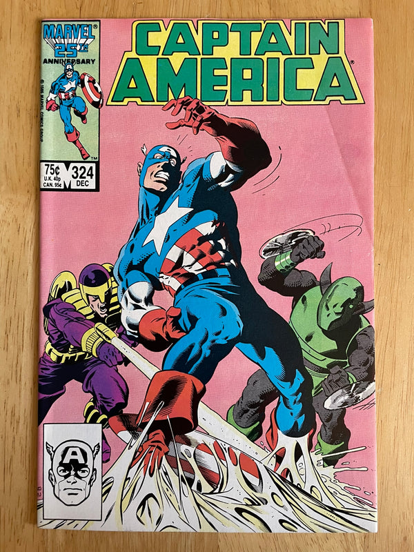 Captain America #324 MARVEL Comics 1986