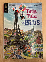 1962 Gold Key giant Marge's LITTLE LULU #165 ~ LITTLE LULU IN PARIS