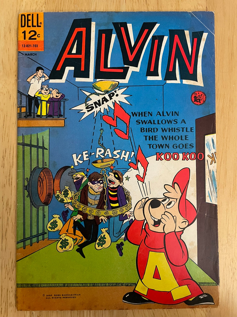 ALVIN/Chipmunks Comics Comic Book #18 March 1967