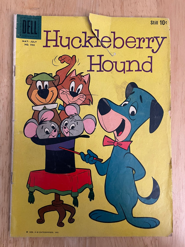 Huckleberry Hound #1 (Four Color 990) 1st Yogi Bear + Huckleberry Hanna-Barbera