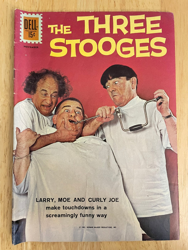 The Three Stooges #6 November 1961