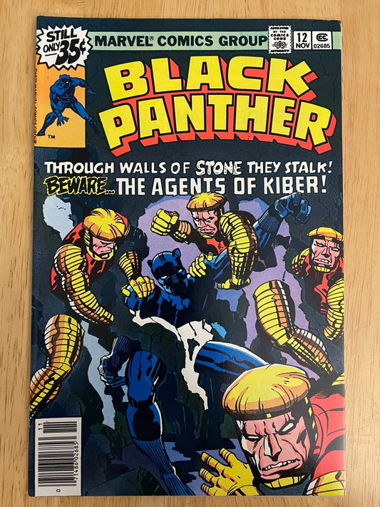 Black Panther # 12 Marvel Comic Book Jack Kirby Wakanda