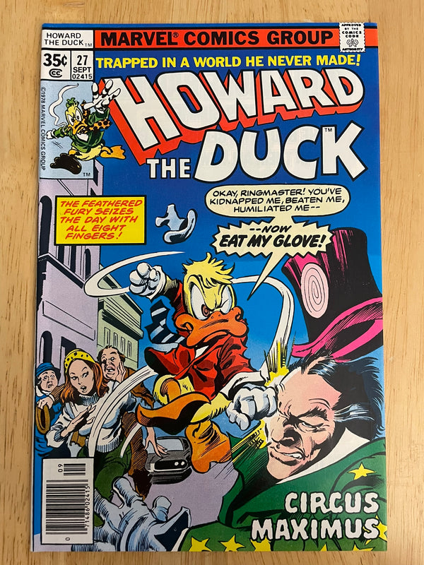 HOWARD THE DUCK #27 MARVEL COMICS *1978*