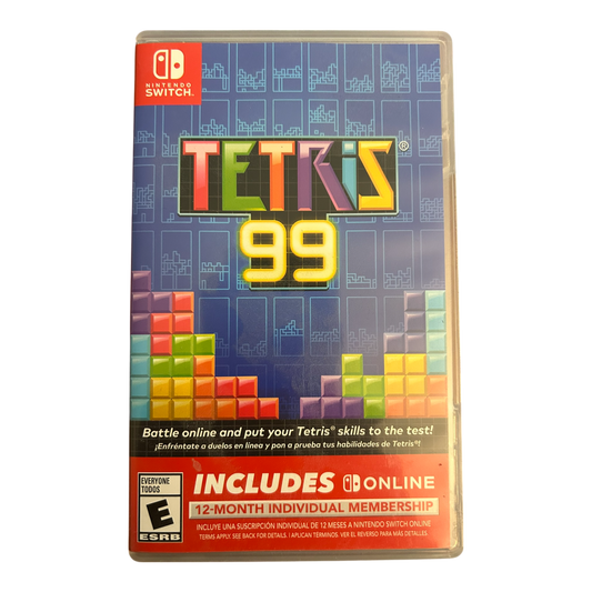 Tetris 99 Nintendo Switch (NO ONLINE MEMBERSHIP INSIDE) 2019