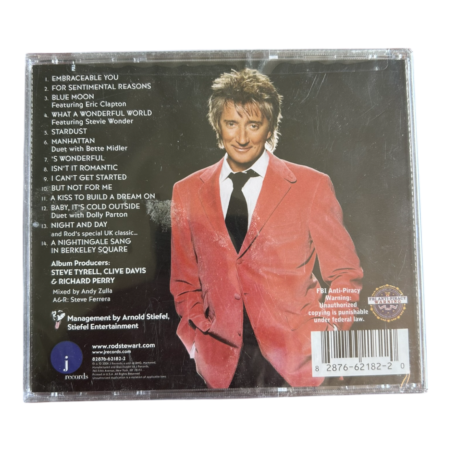 Rod Stewart - Stardust: The Great American Songbook Vol. 3 CD, Oct-2004