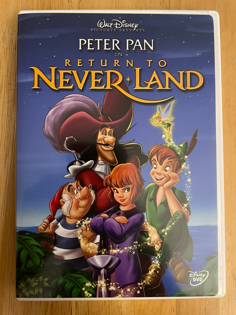 Peter Pan Return to Neverland (DVD, 2002)