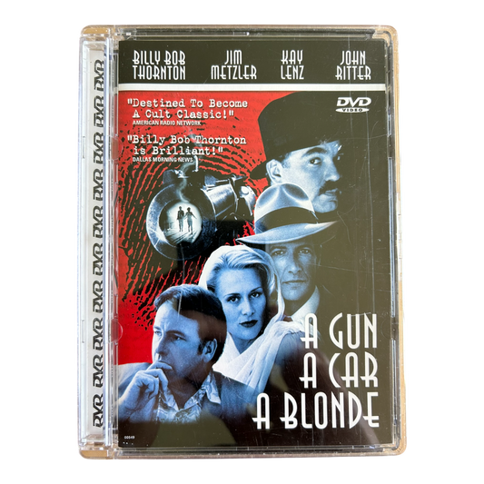 A Gun, a Car, a Blonde (DVD, 1999) John Ritter, Billy Bob Thornton Rare OOP