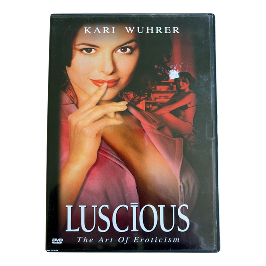 Luscious: The Art of Eroticism (Uncut DVD, 1999) Kari Wuhrer, Ilene Kristen Oop