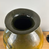 Roseville Rozane Ware Royal Early 1900s Standard Glaze Pottery Cherry  21" Floor Vase J. Imlay