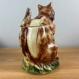 McCoy 1960-1961 Mid Century Modern Art Pottery Chipmunk Cookie Jar USA