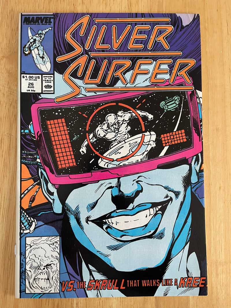 Silver Surfer #26 Marvel Comics 1989 Ron Lim KREE