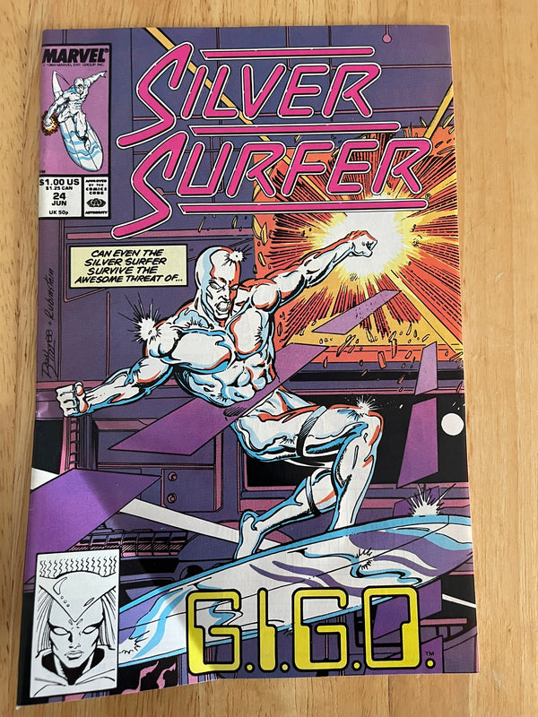 Silver Surfer #24 (1989) Ron Lim ~ Marvel Comics