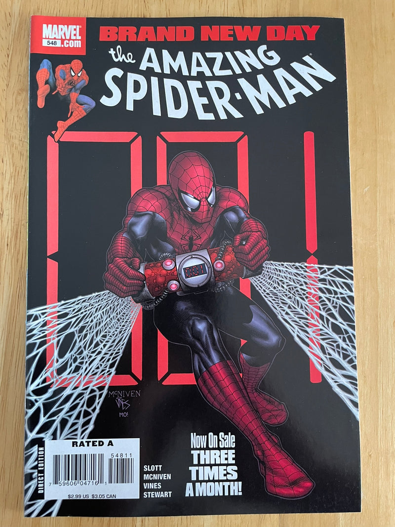 Amazing Spider-Man #548 Comic Book 2008 2nd Series Marvel Comics