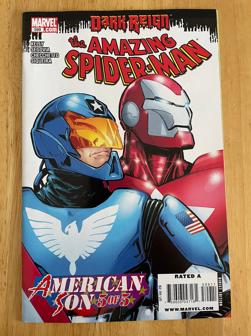 The Amazing Spider-Man 599 Marvel Comic Book