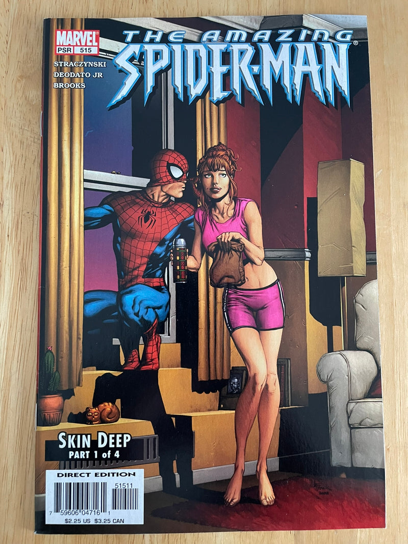 Amazing Spider-Man #515 2005 Marvel Comic Book Modern Age Skin Deep