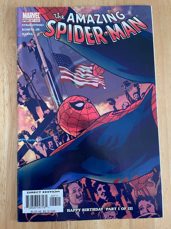 The Amazing Spider-man #498 Marvel Comic Book 2003 Romita Jr.