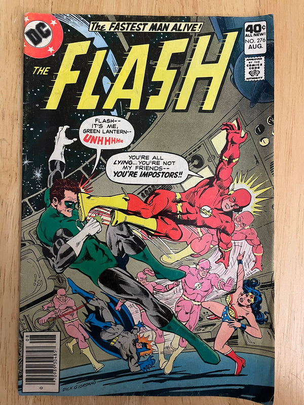 Flash #276 "Freakout" Flash vs. The Justice League