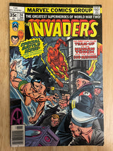 The Invaders #24 Golden Age Torch/Sub-Mariner Team-Up 1978 Marvel Comics