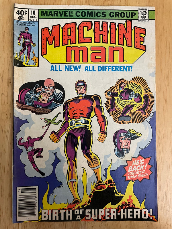 Machine Man #10 (1979 Marvel Comics) Steve Ditko, Newsstand, Bronze Age